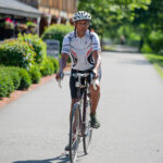 bike ride on rail-trail